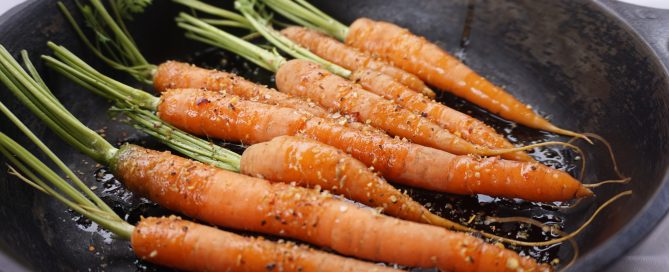 Cast Iron Roasted Carrots